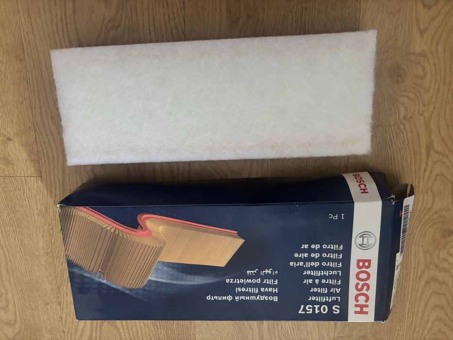 Filtro do ar, BOSCH, novo. Audi A4 2011 diesel