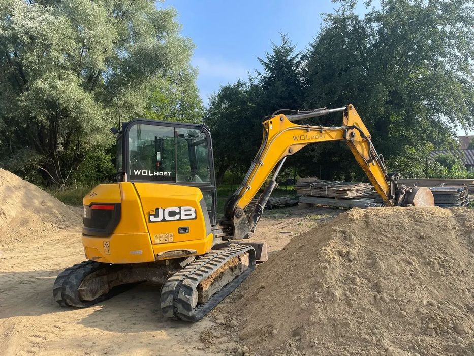 JCB midi 65R-1  Koparka JCB Midi 65R-1, JCB JS 260