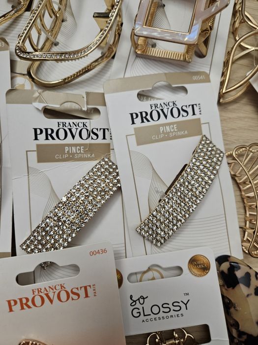 Spinki klamry do włosów metalowe