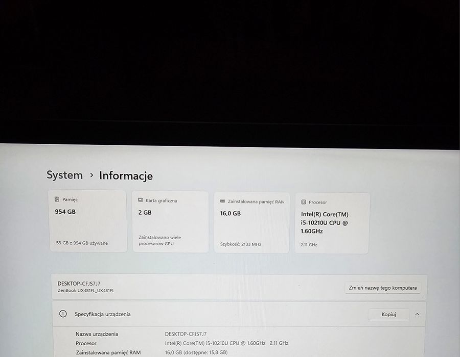 Asus zenbook duo!!! 2 ekrany