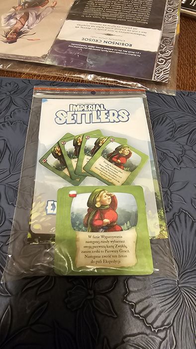 Gra planszowa Osadnicy Narodziny Imperium Żetony Ekspedycji