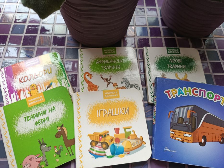 Набір розвиваючих міні книг