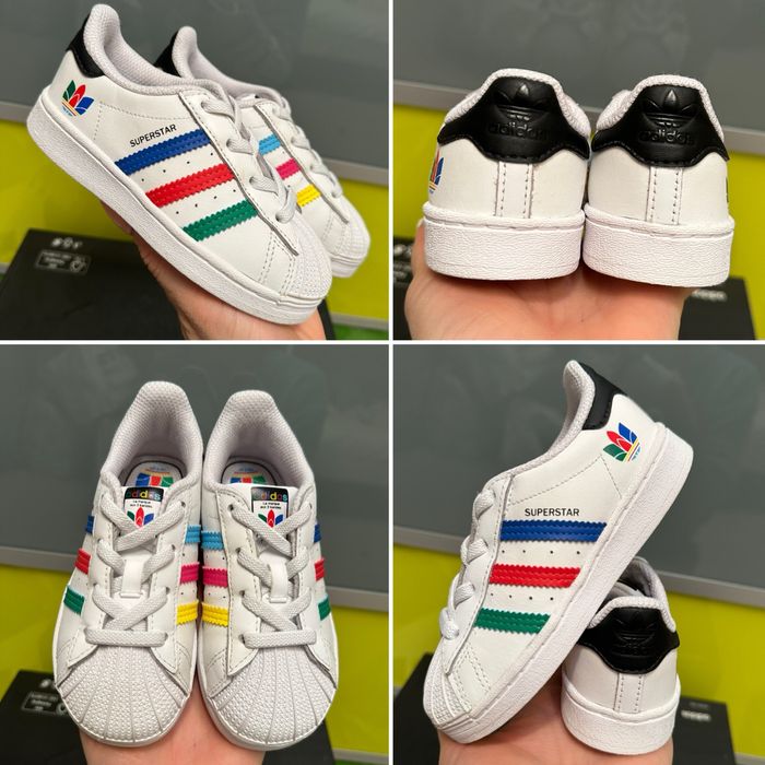 ‼️ кросівки Adidas Superstar 25 р оригінал шкіра кеди кроссовки