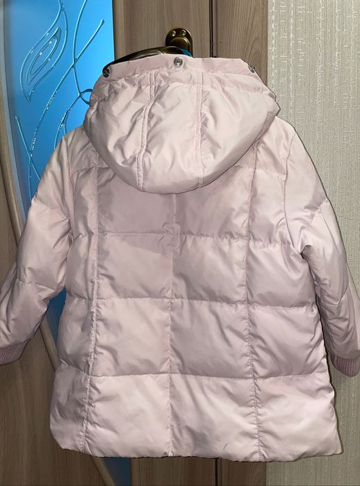 Курточка пуховик на дівчинку 86-92 см