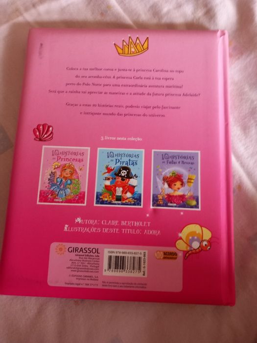 3 livros de criança