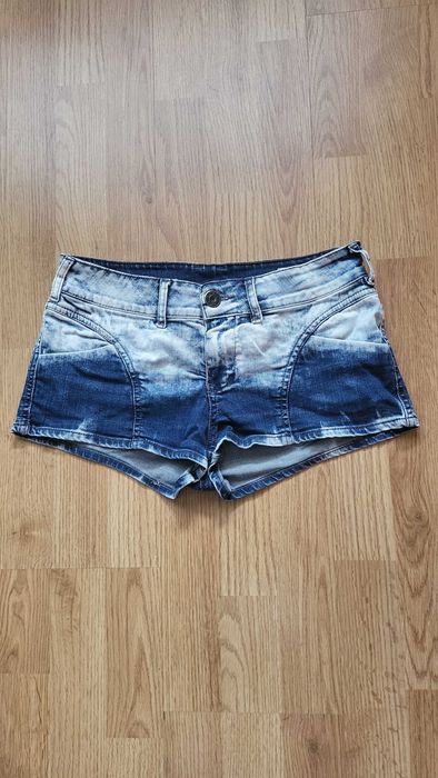 Spodenki Jeans OVS GrenGeneration streetwear Rap y2k drill drip retro swag mini sport three stripes