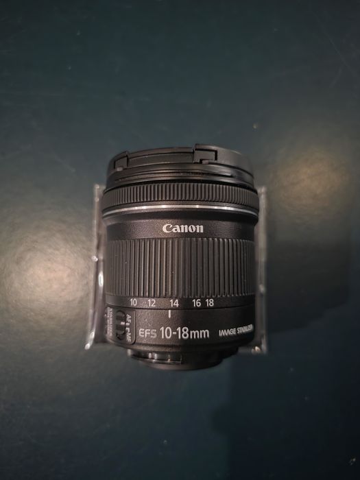 Lente canon 10-18