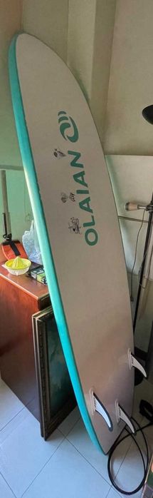 Prancha de Surf Olaian espuma modelo 7.5'' + cintas para carro
