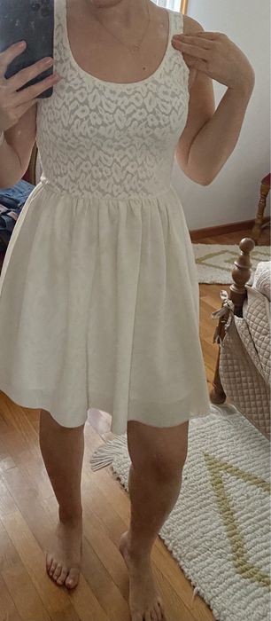 Vestido Zara e Marca Nacional