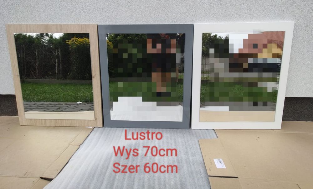 Lustro 70x60cm 3 wzory