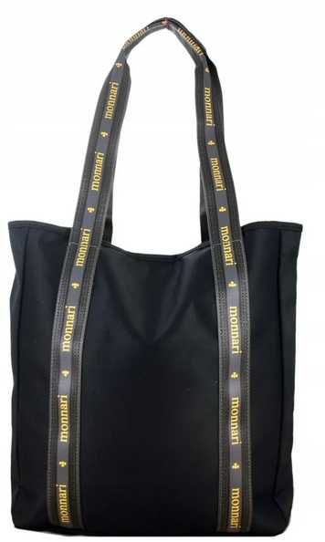 Monnari Torebka Aktówka Shopper Logo