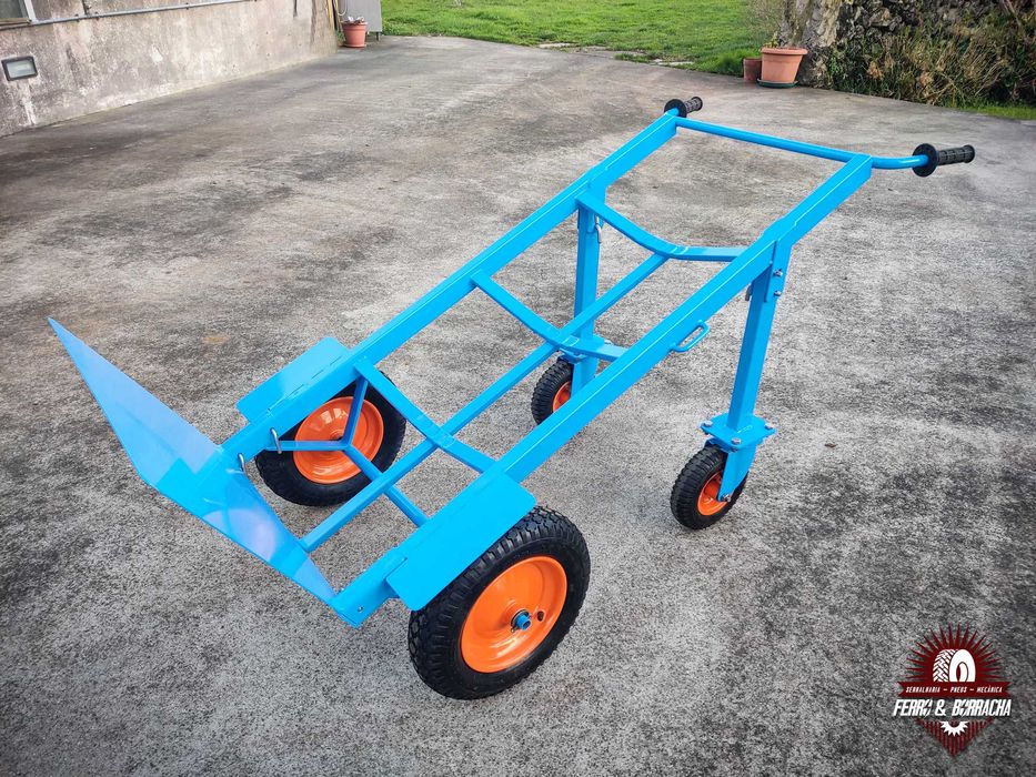 Carrinho de Transporte de material grande e pesado