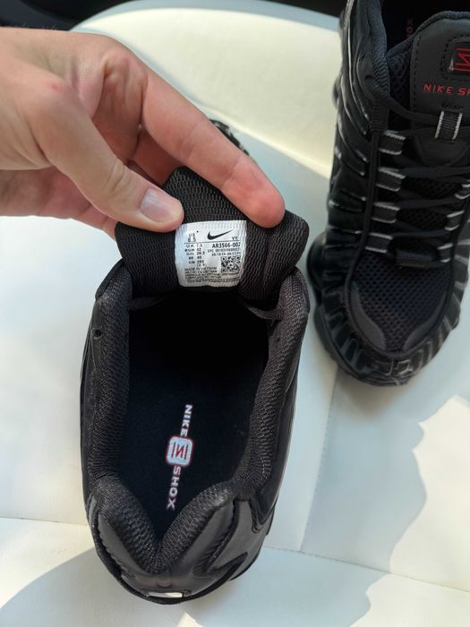 (ОПЛАТА ПІСЛЯ ОГЛЯДУ)Nike Shox TL Black Найк Шокс ТЛ Чорні