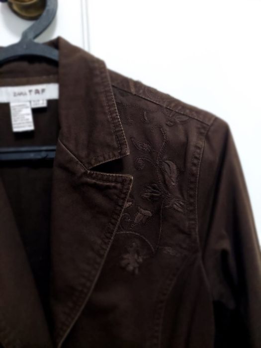 Blazer castanho Zara