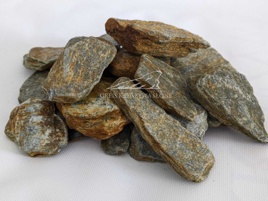 Łupek serycytowy Moon Stone 32-63mm, kamień ozdobny