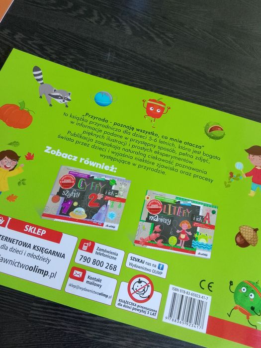 Książka przyroda poznaje wszystko co mnie otacza