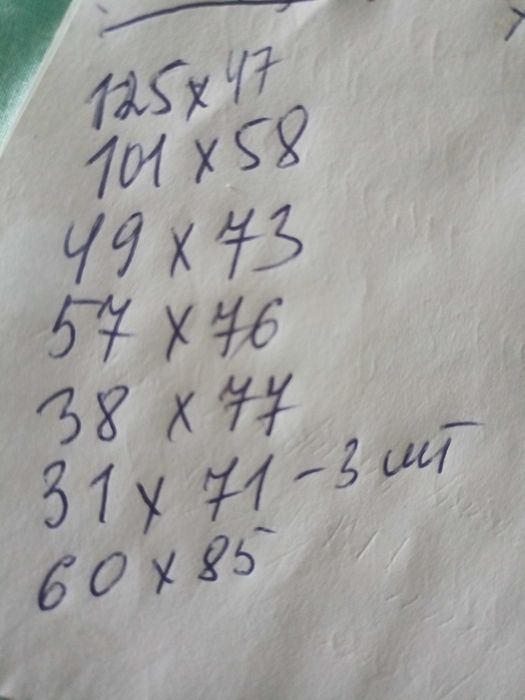 Скло, стекло для вікон та балконних рам , різні розміри