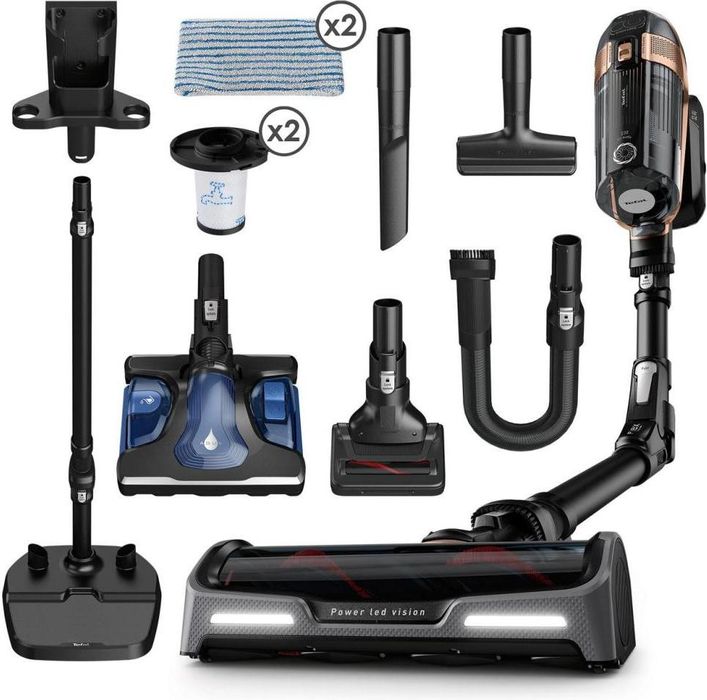 Вертикальний ,ручний пилосос(2в1) Tefal X Force Flex 15.50 Aqua