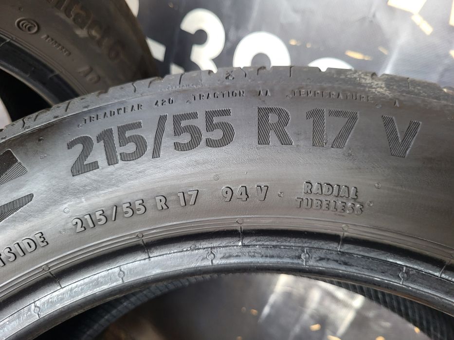 Opony letnie 215/55/17 Continental 24rok