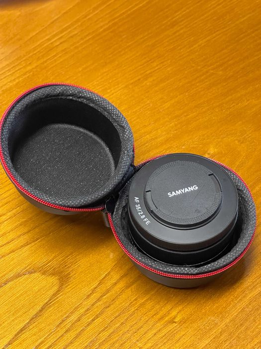 Lente Samyang para maquina Sony FE Mount