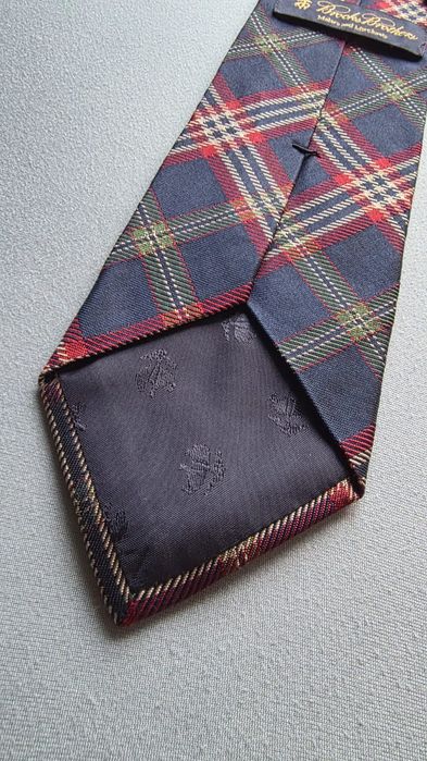 Krawat jedwabny BROOKS BROTHERS