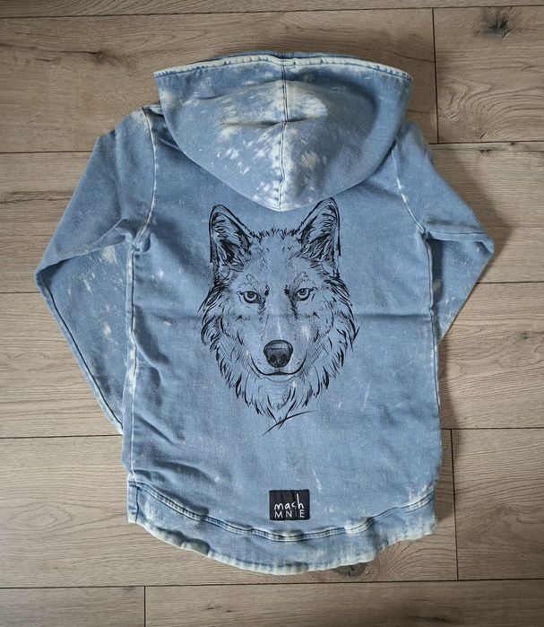 Bluza Mashmnie wilk 140/146 dekatyzowana