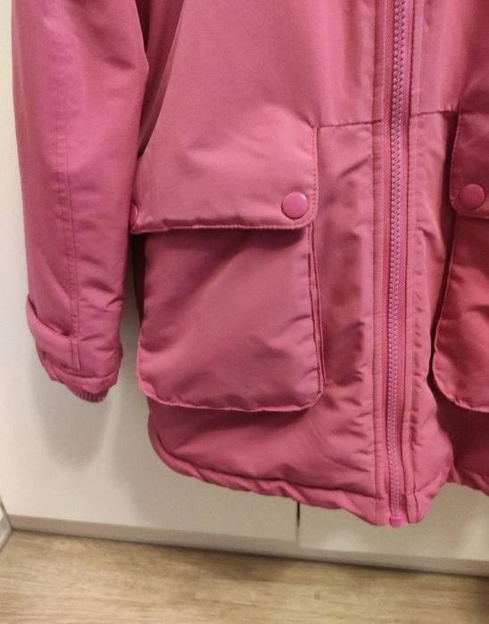 Parka ciepła kurtka zimowa 134