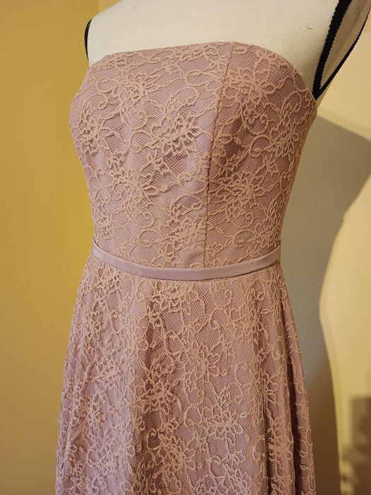 Vestido cai-cai rosa exclusivo!