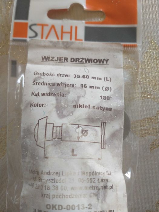 Wizjer judasz do drzwi wejściowych