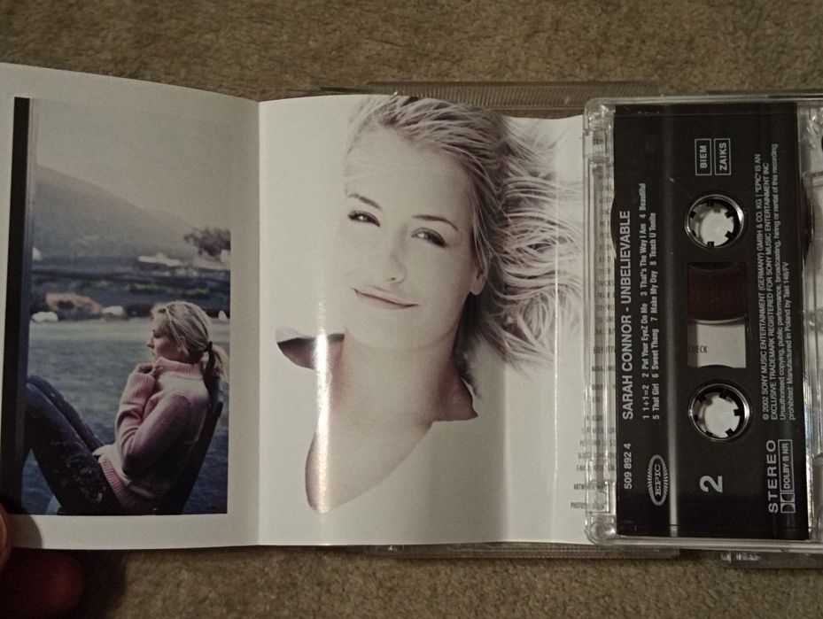 Sarah Connor - Green Eyes Soul + Unbelievable  kasety