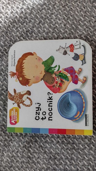 2 książki - Czyj to nocnik? Mały miś chce siusiu.