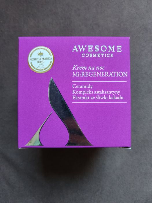 Krem Awesome Cosmetics Microbiom Regeneration Na Noc 50Ml