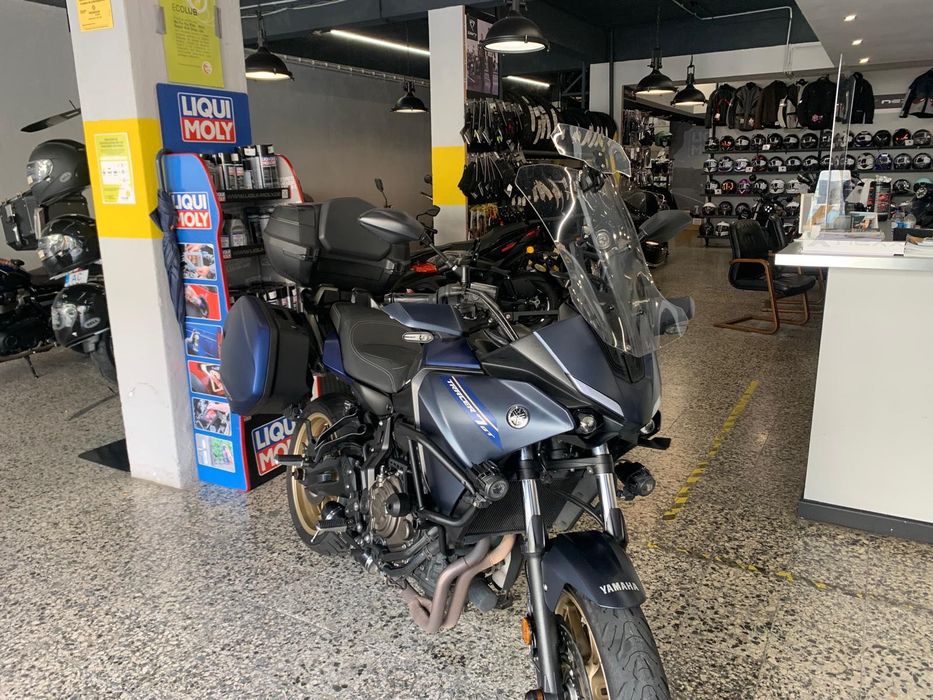 Yamaha MT 07 Tracer GT de 2023 Optimo estado Nacional, Top case Yamaha (Reservada)