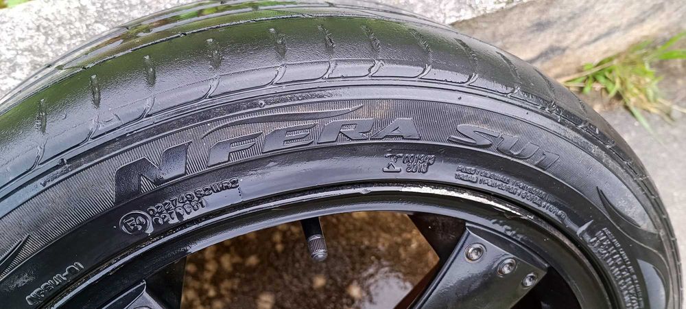 Jantes 17" 5x100 "Split Rim" p/VW Golf, Seat, Audi + Pneus 225/45