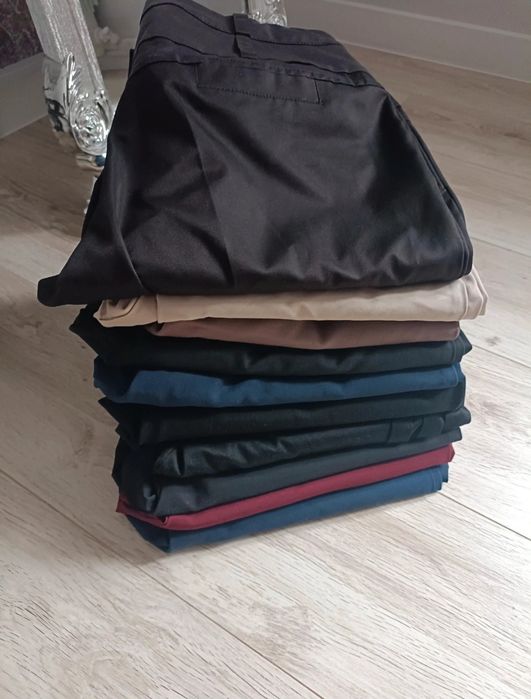 Zestaw eleganckie spodnie 10 sztuk