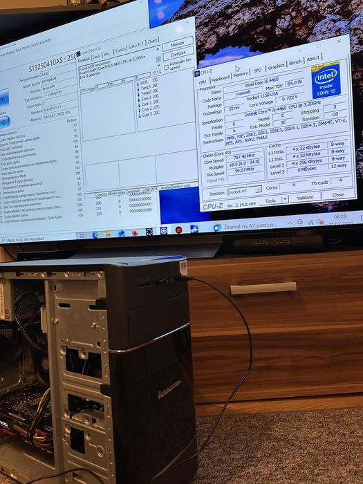 Lenovo H530 i5-4460 / GTX 1050 Titanium / 8 Gb Ram / Windows