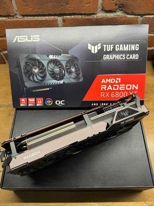 Відеокарта ASUS RX 6800 XT TUF Gaming OC 16GB (відмінний стан)