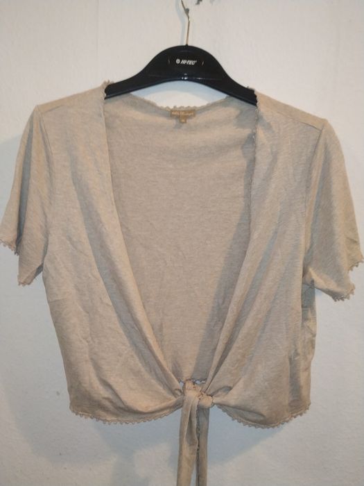 Narzuta wiązana beżowa wiskoza