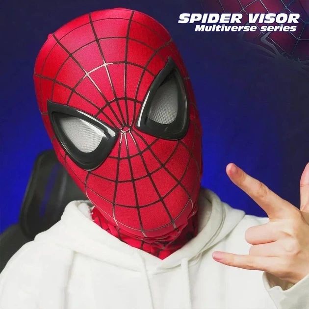 Дитяча іграшка супергеройська маска Людини-Павука The Amazin Spider Man 2, рухливі елементи
