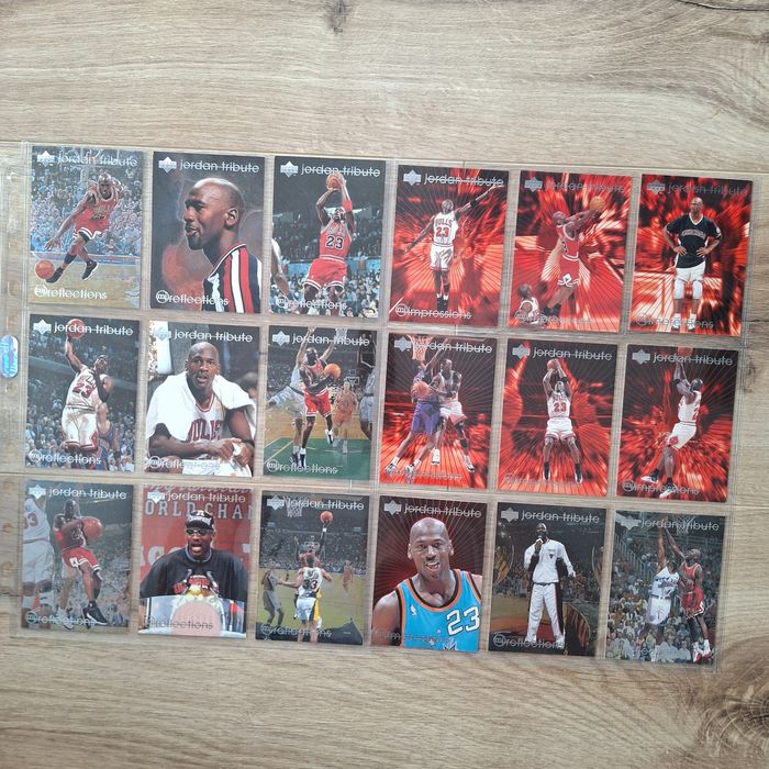 Karty NBA Michael Jordan set Tribute 90 kart