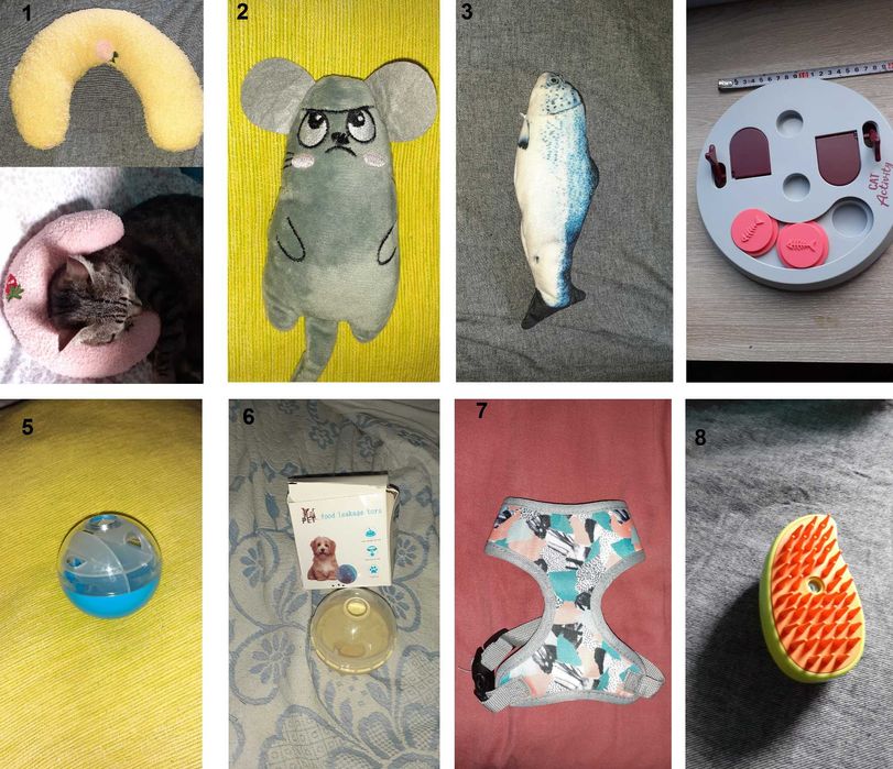 Jogos e acessórios animais NOVOS catnip