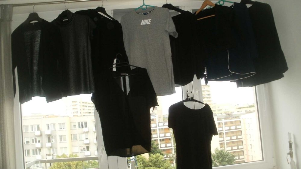 Zestaw ciemnych ubrań damskich S/M/L np. Quiosque, Bonprix -giga paka