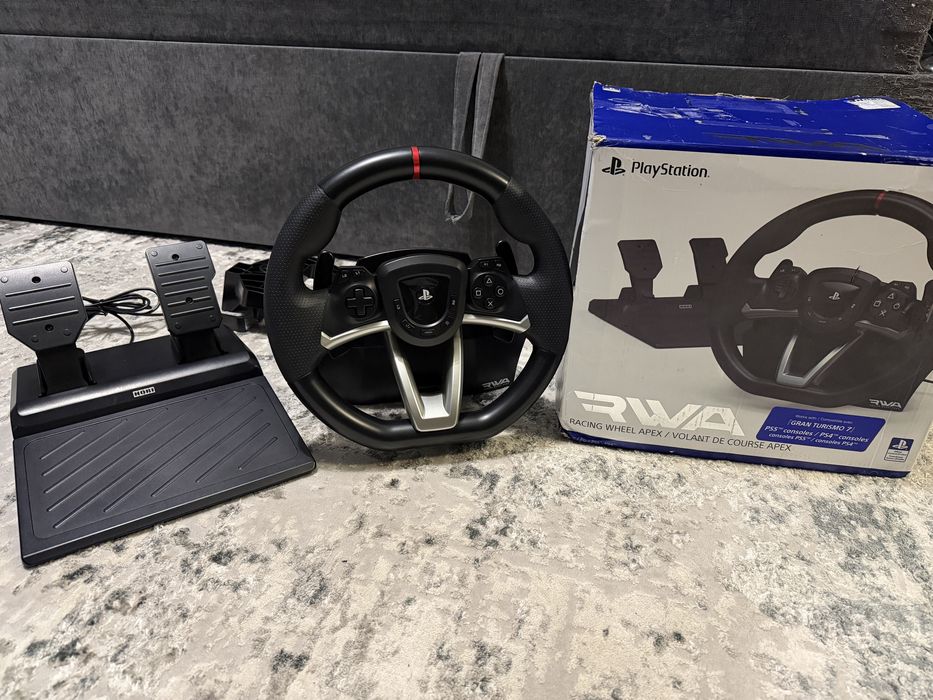 Руль ігровий Hori Racing Wheel Apex RWA PS5 PC