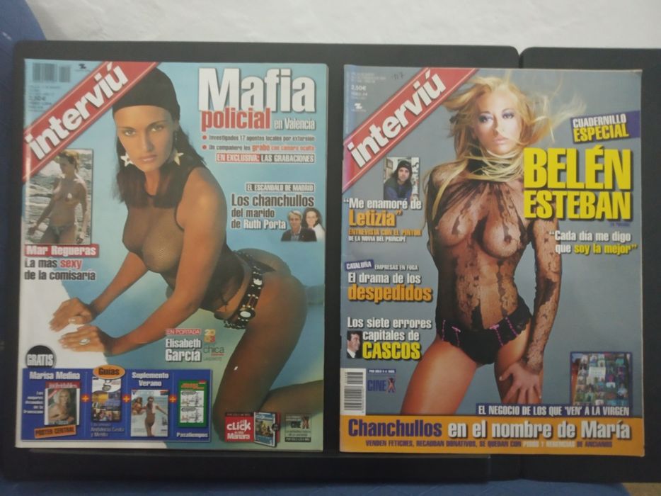 Lote de 16 Revistas INTERVIÚ
