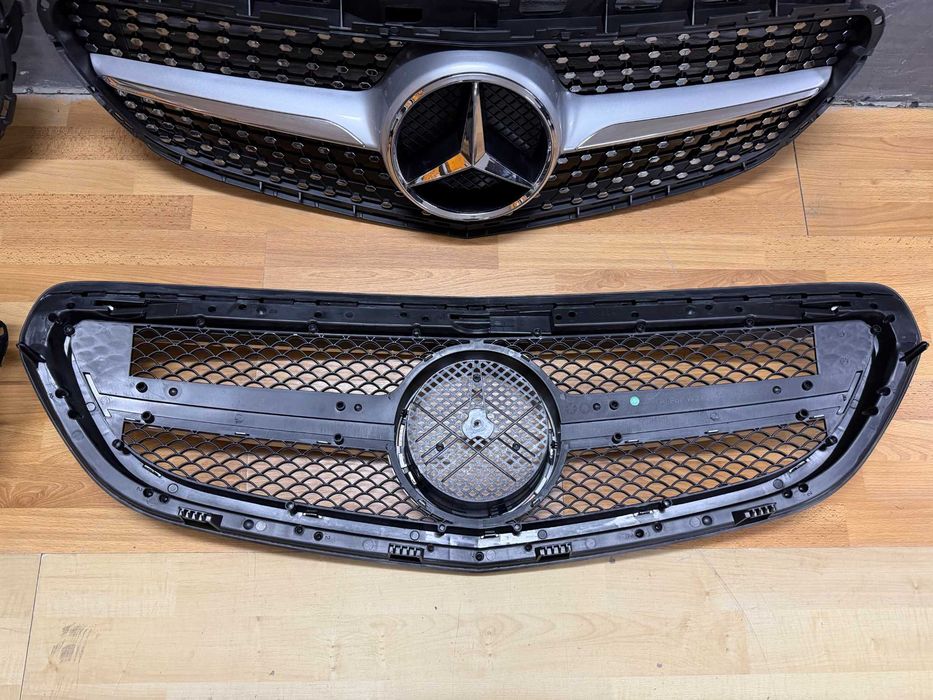 Решітка радіатора W212 2013-2016 року | в стилі diamond GT AMG амг гт