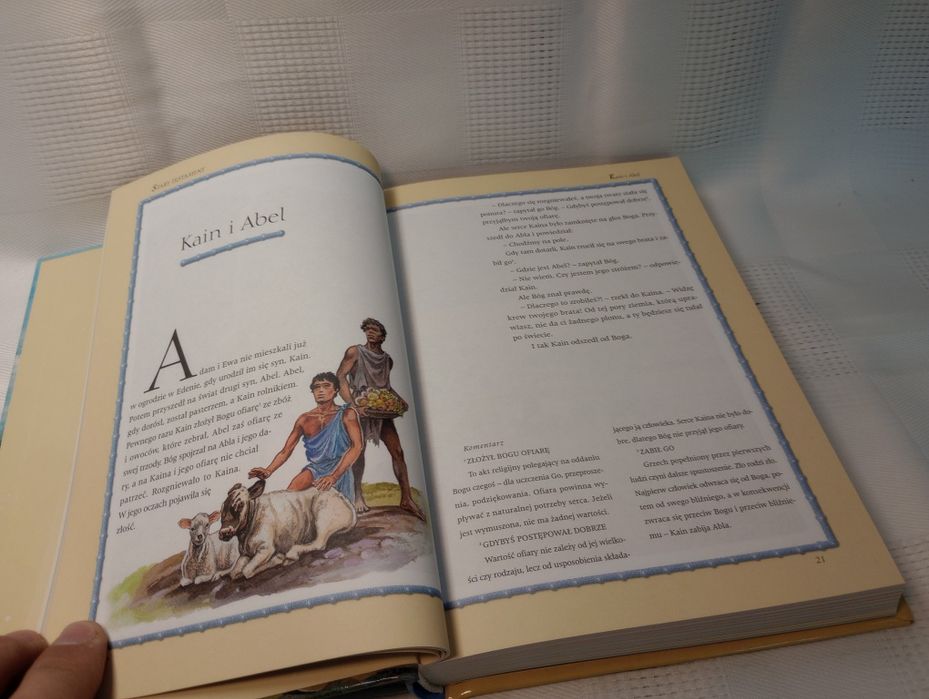 Ilustrowana Biblia dla dzieci.