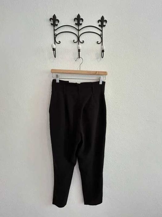 Calça cenoura preta 36 OVS