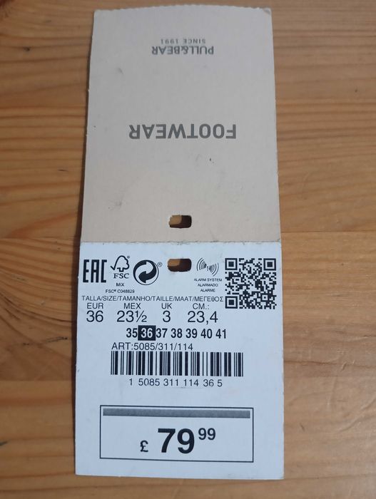 Botki Pull&Bear, r. 36