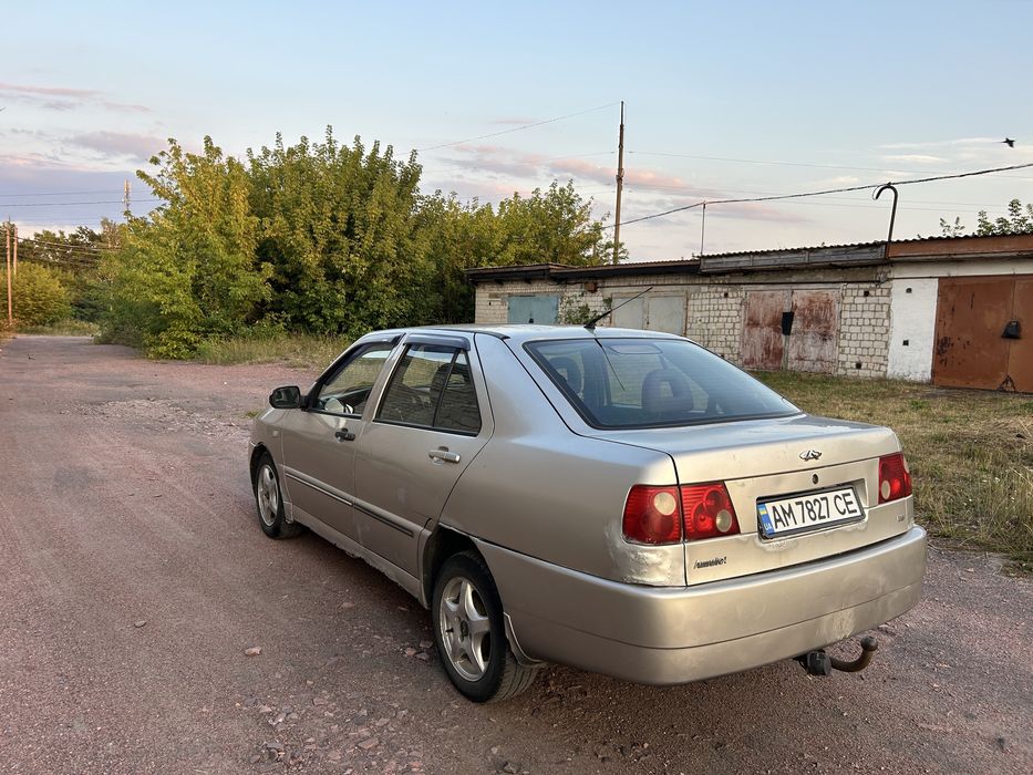 Чери Амулет на газу