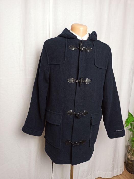 Sg Czarny płaszcz męski M , L czarna bosmanka budresówka M , L